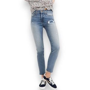Madewell Stovepipe Jeans in Holburn Wash Size 27  K7984 High Rise Ankle